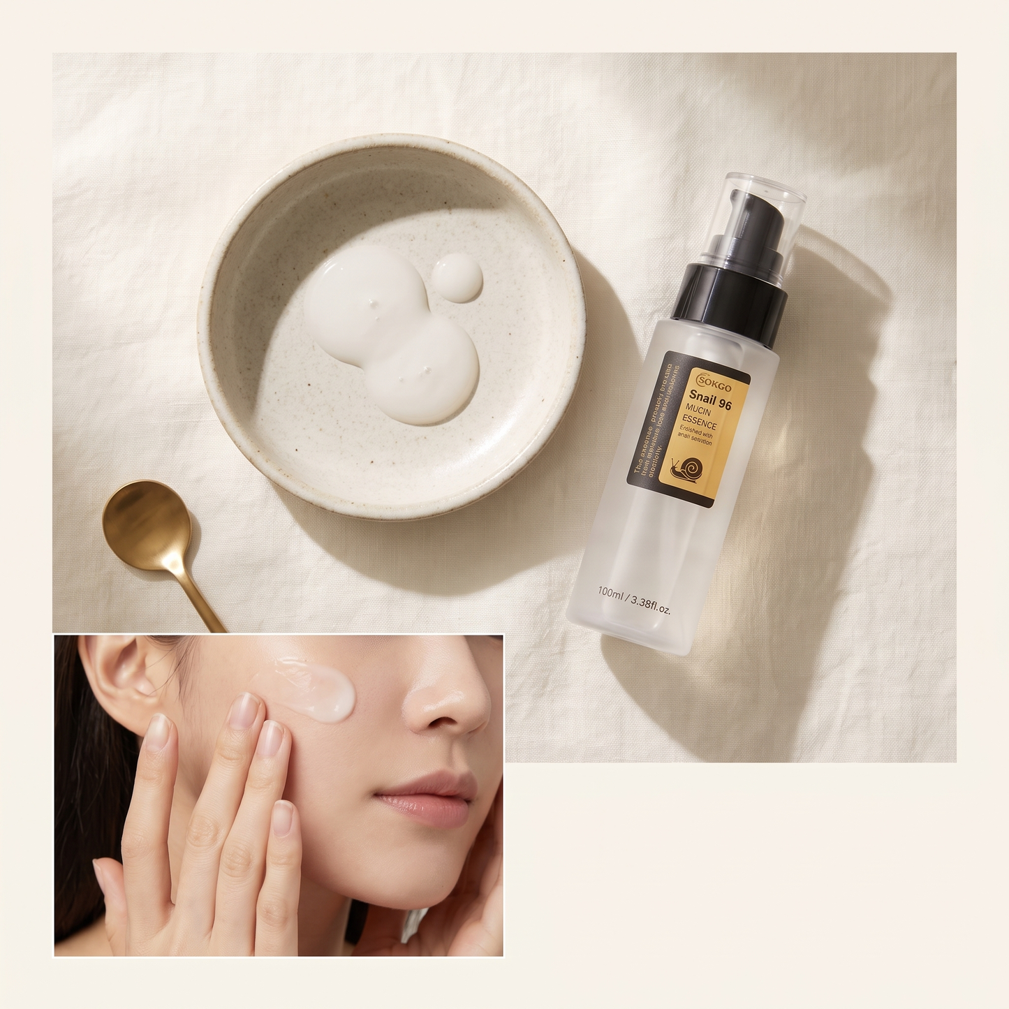 The Prep Serum — 96% Snail Mucin Repair Essence